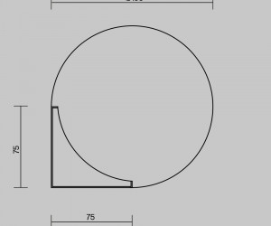 Настенный светильник (бра) Freya FR5490WL-01BS