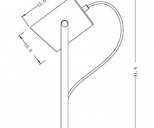 Настольный светильник Freya FR4004TL-01BBS