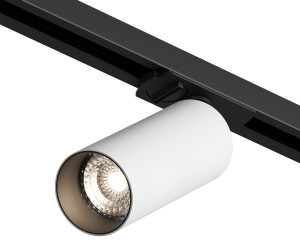 DK6060-BW+BK Трековый светильник IP 20, 15 Вт, GU10, черный с белым, алюминий