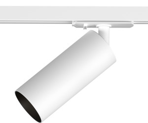 DK6060-BW+WH Трековый светильник IP 20, 15 Вт, GU10, белый с черным, алюминий