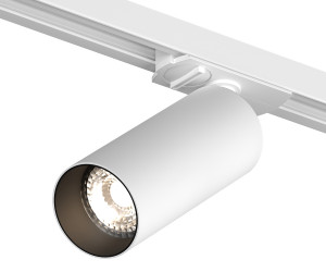 DK6060-BW+WH Трековый светильник IP 20, 15 Вт, GU10, белый с черным, алюминий