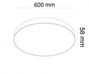 Потолочный светильник Technical C032CL-L96W3K