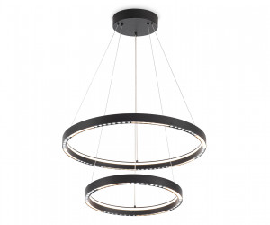 FL5865/2 BK черный 45W 3000K/4200K/6400K D600/400*830 (без ПДУ)