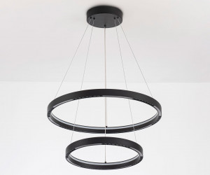 FL5865/2 BK черный 45W 3000K/4200K/6400K D600/400*830 (без ПДУ)