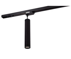 DK6210-BK Трековый светильник IP 20, 15 Вт, GU10, черный, алюминий