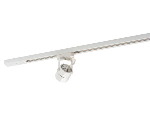 DK6004-WH Трековый светильник IP 20, 50 Вт, GU10, белый, алюминий