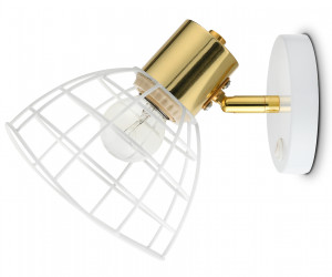 TR8600 WH/GD белый/золото E27 max 40W 154*145*205