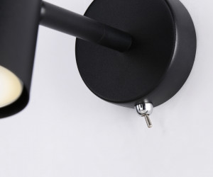 TA13184 BK черный GU10 max 12W D60*L120*H150