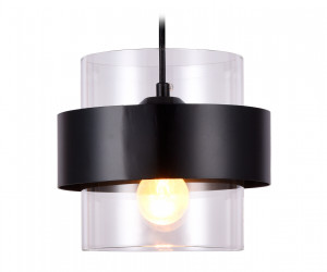 TR3646 BK/CL черный/прозрачный E27 max 40W D180*950