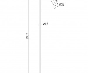 Напольный светильник (торшер) Maytoni Z010FL-L8W3K