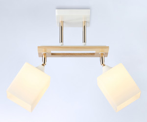 TR9501/2 WH/FGD/FR белый/золото/белый матовый E27/2 max 40W 510*100*270