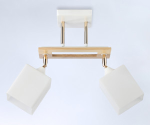 TR9501/2 WH/FGD/FR белый/золото/белый матовый E27/2 max 40W 510*100*270