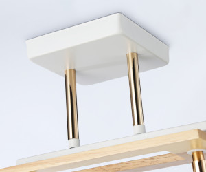 TR9501/2 WH/FGD/FR белый/золото/белый матовый E27/2 max 40W 510*100*270