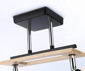 TR9503/2 BK/CH/FR черный/хром/белый матовый E27/2 max 40W 510*100*270