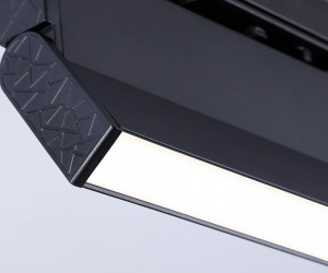 GL6808 BK черный LED 12W 4200K 230*22*87