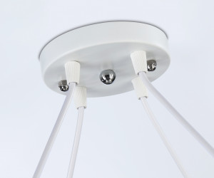 TR303156/4 WH/CH/FR белый/хром/белый матовый E27/4 max 40W 640*640*410