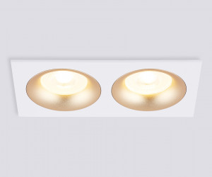 TN102733/2 WH/GD белый/золото GU5.3 175*92*23