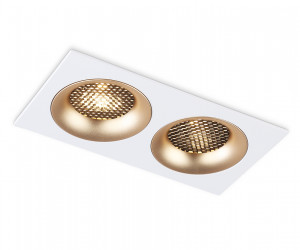 TN102733/2 WH/GD белый/золото GU5.3 175*92*23