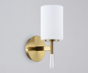 LH56265 BS/FR латунь/белый матовый E27 max 60W 160*120*280