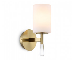 LH56265 BS/FR латунь/белый матовый E27 max 60W 160*120*280