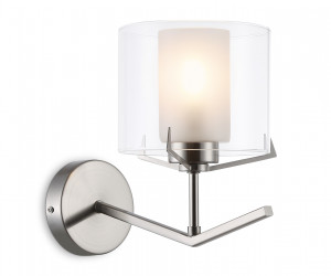 LH57004 SN/FR никель/белый матовый E14 max 40W 280*150*220