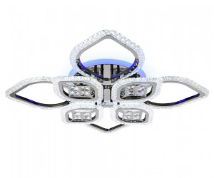 FA283/4+4 CH хром 147W 750*750*120 (ПДУ РАДИО 2.4G)