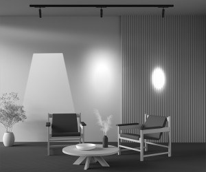 Трековый светильник Technical TR108-3-10W4K-B