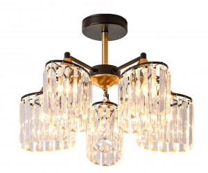 Потолочная люстра SL7884-5 BK+FGD 000080210