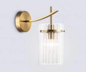 LH56035 BS/CL латунь/прозрачный E14 max 40W 220*120*255