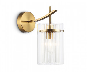 LH56035 BS/CL латунь/прозрачный E14 max 40W 220*120*255