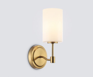 LH56056 BS/FR латунь/белый матовый E14 max 40W 160*120*280