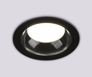 TN52336 SBK/GBK черный песок/черный глянец GX53 max 12W D115*25