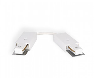 GL7087 WH коннектор гибкий однофазный для соединения трековых шинопроводов