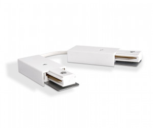 GL7087 WH коннектор гибкий однофазный для соединения трековых шинопроводов