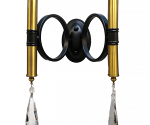 Настенный светильник PL6526-2W BK+GD 000067372