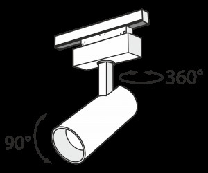 Трековый светильник Technical TR019-2-15W4K-B