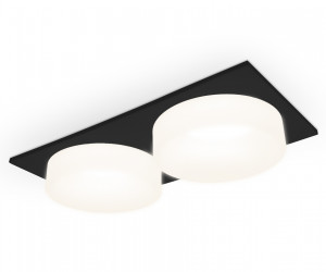 TN1319/2 SBK/FR черный песок/белый матовый GU5.3 182*92*45