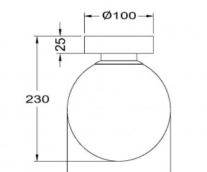 Настенный светильник (бра) Maytoni MOD321WL-01B1