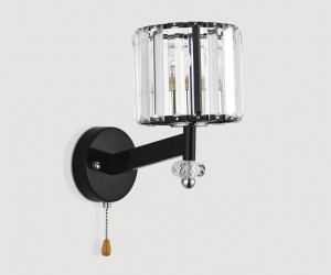 TR5897 BK/CL черный/прозрачный E14 max 40W 240*135*230