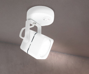 TA108 WH белый GU10 D80*130*D60