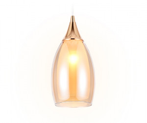 TR3543 GD/TI золото/янтарь E14 max 40W D130*1000