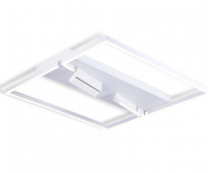 FL51467/1+2 WH белый 124W 3000K-6400K+4200K 800*800*110 (ПДУ РАДИО 2.4G)