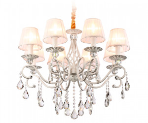 TR4548/8 WH/SL белый/серебро E14/8 max 40W D680*545