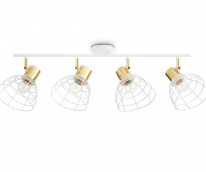 TR8603/4 WH/GD белый/золото E27*4 max 40W 465*154*230