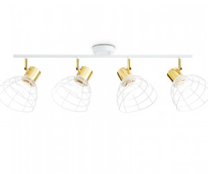 TR8603/4 WH/GD белый/золото E27*4 max 40W 465*154*230