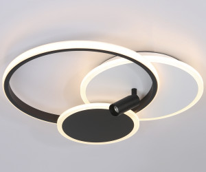 FL5118/3+1 WH/BK белый/черный 64W 3000K/4200K/6400K+4200K 480*425*110 (ПДУ ИК)