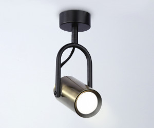 TA13192 BK/SB черный/бронза GU10 max 12W D55*L100*H200