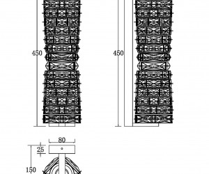 Настенный светильник (бра) Maytoni MOD125WL-L6CH3K