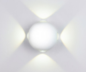 FW134 WH/S белый/песок LED 3000K 12W D100*100