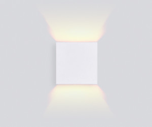 FW137 WH/S белый/песок LED 3000K 10W 100*100*100